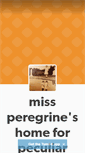 Mobile Screenshot of missperegrines.tumblr.com