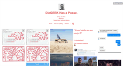 Desktop Screenshot of diegeek.tumblr.com