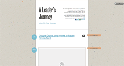 Desktop Screenshot of leadersjourney.tumblr.com