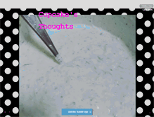 Tablet Screenshot of cupcakethoughtsofme.tumblr.com