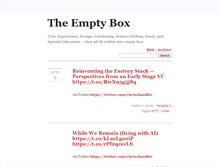 Tablet Screenshot of emptybox.tumblr.com