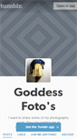 Mobile Screenshot of goddessfoto.tumblr.com