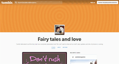 Desktop Screenshot of fairytalesandlovestories.tumblr.com