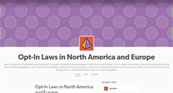 Desktop Screenshot of optinlaw.tumblr.com