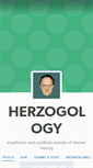 Mobile Screenshot of herzogology.tumblr.com