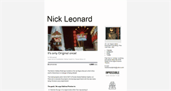 Desktop Screenshot of nickleonard.tumblr.com