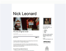 Tablet Screenshot of nickleonard.tumblr.com