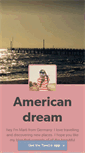 Mobile Screenshot of loveamericandream.tumblr.com