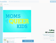 Tablet Screenshot of callingalllesbians.tumblr.com