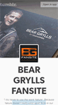 Mobile Screenshot of beargryllsfansite.tumblr.com