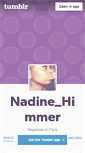 Mobile Screenshot of nadinehimmer.tumblr.com