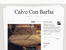 Tablet Screenshot of calvoconbarba.tumblr.com