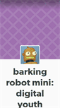 Mobile Screenshot of barkingrobot.tumblr.com
