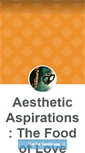 Mobile Screenshot of aestheticaspirations.tumblr.com