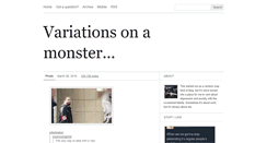 Desktop Screenshot of monsterdolly.tumblr.com