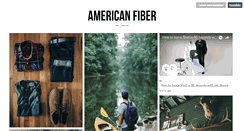 Desktop Screenshot of americanfiber.tumblr.com