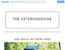 Tablet Screenshot of heteroheroine.tumblr.com