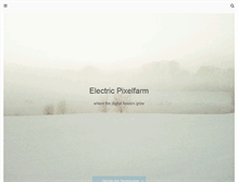 Tablet Screenshot of electricpixelfarm.tumblr.com