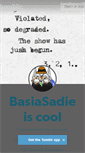 Mobile Screenshot of basiasadie.tumblr.com