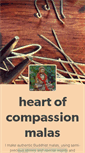 Mobile Screenshot of heartofcompassionmalas.tumblr.com
