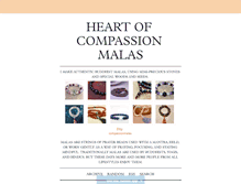 Tablet Screenshot of heartofcompassionmalas.tumblr.com