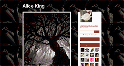 Desktop Screenshot of aliceking.tumblr.com