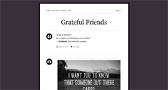 Desktop Screenshot of gratefulfriends.tumblr.com