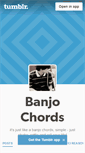 Mobile Screenshot of banjochords.tumblr.com
