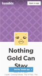 Mobile Screenshot of ginalways.tumblr.com