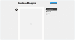 Desktop Screenshot of heartsandaggers.tumblr.com