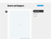 Tablet Screenshot of heartsandaggers.tumblr.com