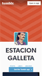 Mobile Screenshot of estaciongalleta.tumblr.com