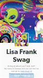 Mobile Screenshot of lisafrankswag.tumblr.com