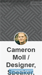 Mobile Screenshot of cameronmoll.tumblr.com