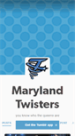 Mobile Screenshot of marylandtwisters.tumblr.com