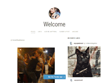 Tablet Screenshot of aboutluablanco.tumblr.com