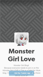 Mobile Screenshot of monster-girl-luv.tumblr.com