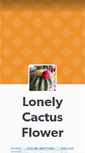 Mobile Screenshot of lonelycactusflower.tumblr.com