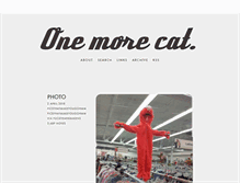 Tablet Screenshot of onemorecat.tumblr.com