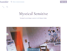 Tablet Screenshot of mystical-sensitive.tumblr.com