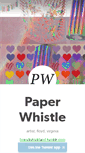 Mobile Screenshot of paperwhistle.tumblr.com