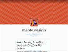 Tablet Screenshot of mapledesign.tumblr.com