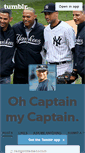 Mobile Screenshot of derekjeter-thecaptain.tumblr.com