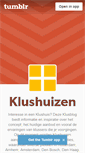 Mobile Screenshot of klushuizen.tumblr.com