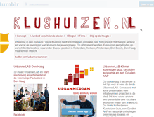 Tablet Screenshot of klushuizen.tumblr.com