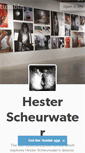 Mobile Screenshot of hesterscheurwater.tumblr.com