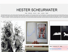 Tablet Screenshot of hesterscheurwater.tumblr.com