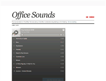 Tablet Screenshot of officesounds.tumblr.com