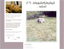 Tablet Screenshot of hannahbananawow.tumblr.com