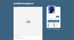 Desktop Screenshot of msdiannaagron.tumblr.com